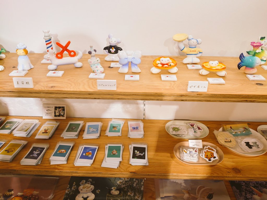 タテヤマフユコ先生の個展を見に行きました🌼実物の作品たちを見れて可愛い心が満たされました🍓(* ˘ω˘。 ) 💕