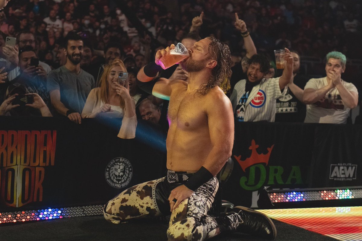 HANGMAN FUCKING DID IT!!!! 💖
#AEWDoN #OwenHartCup #cowboyshit