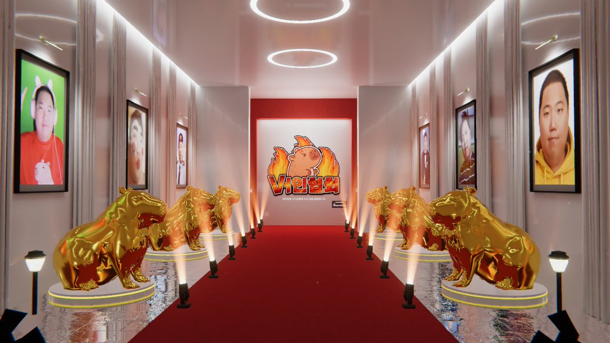 🍀 매지님의 '버인협회' VRC 오디션장 맵 작업했습니다.