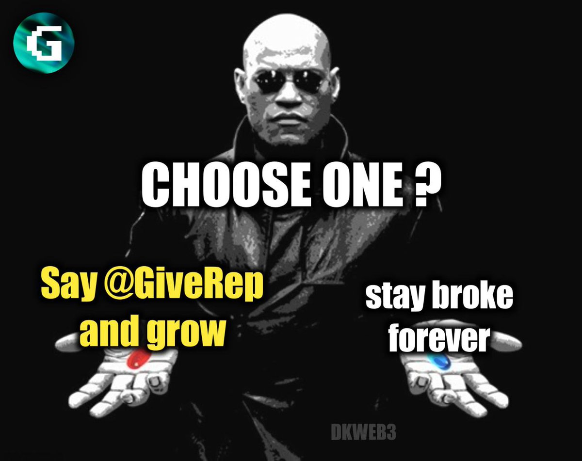 Raomr46664's tweet photo. Choose one — Say @GiveRep or be broke forever?

🌝 1 Like = 1 $REP 🤑
🌝 1 Comment = 2 $REP 🤑
🤖 1 RePost = 3 $REP 🤑

👀 Btw, I'm giving a follow back to everyone — Let's Interact mutually!
Comment and tag @SuiFamOfficial #GiveRep #Growth #Web3 #REP #RepBack https://t.co/cY8rFOUKLV