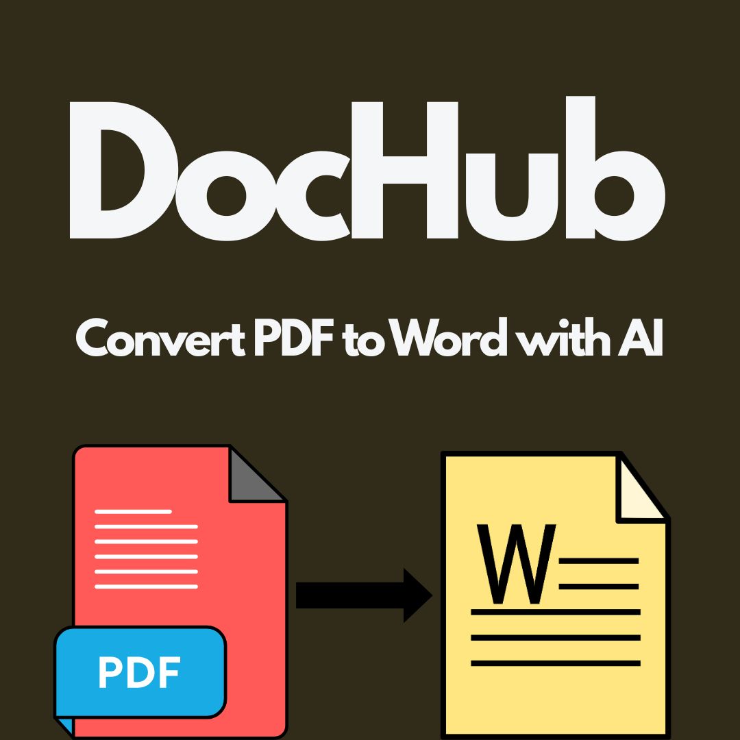 ArunTiwari_30's tweet image. Tired of manual PDF to Word conversions? 😩 Say hello to DocHub! 👋 Our AI-powered tool makes converting PDFs to editable Word documents a breeze, saving you time and ensuring incredible accuracy.

aiwondersworld.com/wp-admin/post.…

#DocHub #PDFtoWord #AI #ProductivityHacks #TechTips