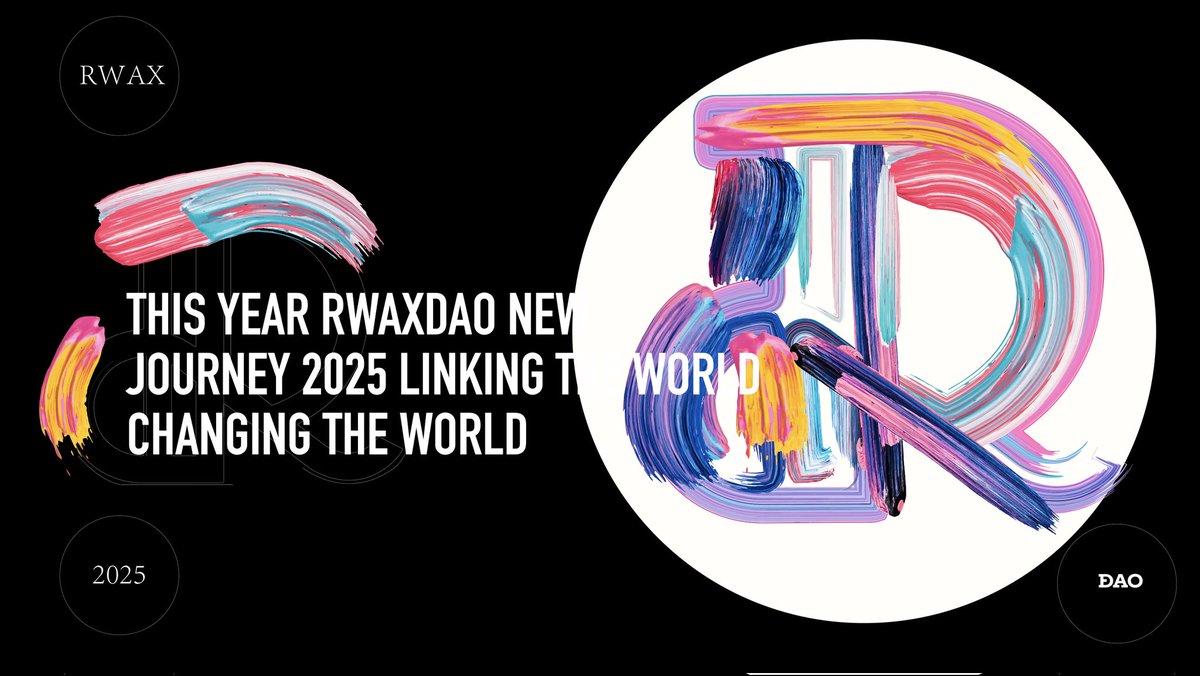 we are changing the world…
RWA+X CONNECT THE WORLD