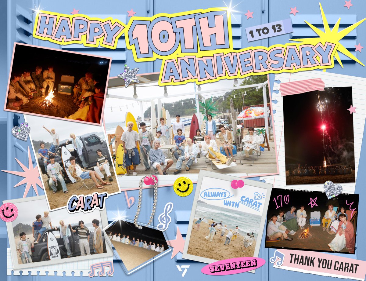 updatingsvt's tweet photo. [THREAD] 250526 HAPPY SVT DAY 💘💎 10th Anniversary of Debut! https://t.co/QNfxrhixnG