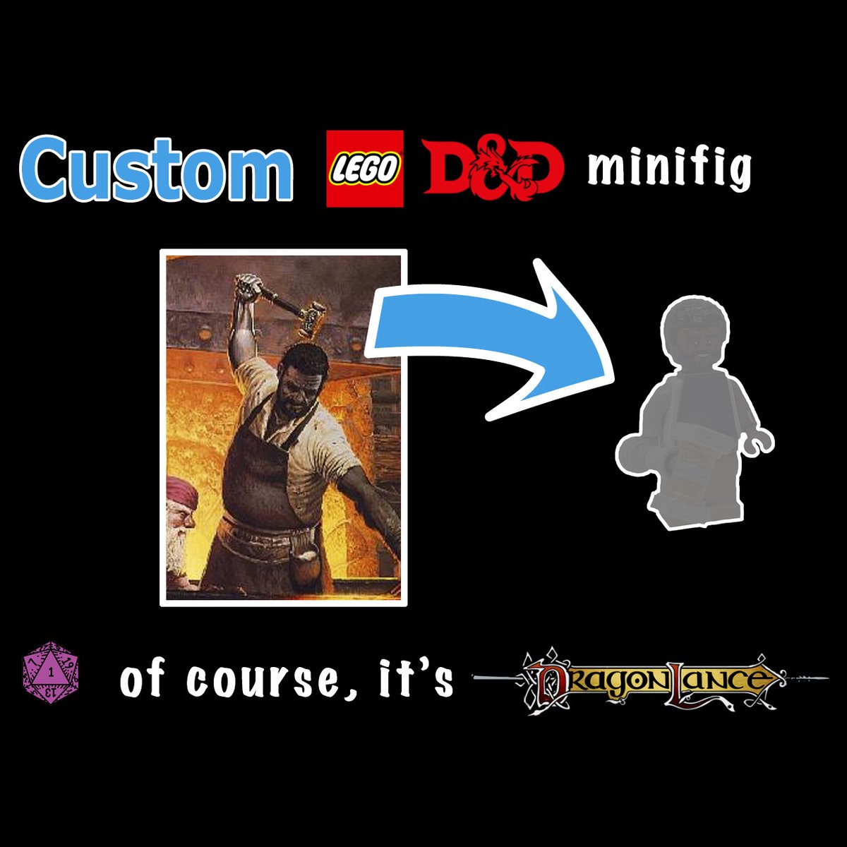 Posted a new video of a custom #Lego #DnD minifig. Check it out here: youtu.be/uIBWLCEQrwo #dragonlance