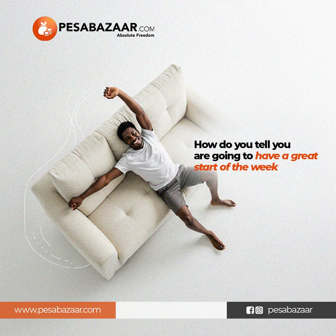 pesabazaar's tweet photo. For some, it's the smell of hot uji and mandazi. For others, it’s hitting green lights all the way to work. But for most of us? It's simply knowing nothing unexpected will ruin your peace. https://t.co/yhn9JnBf7Q