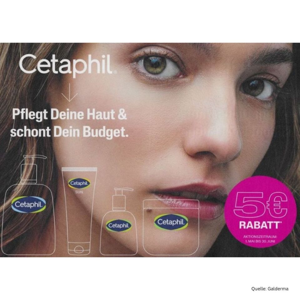 Beim Kauf von #Cetaphil und #CetaphilSUN Produkten Ihrer Wahl ab einem Wert von 20,- € erhalten Sie in den #AVIE #Apotheken in #Papenburg 5,- € #Rabatt. Diese #Aktion gilt bis zum 30.06.2025. Wir freuen uns auf Sie.
