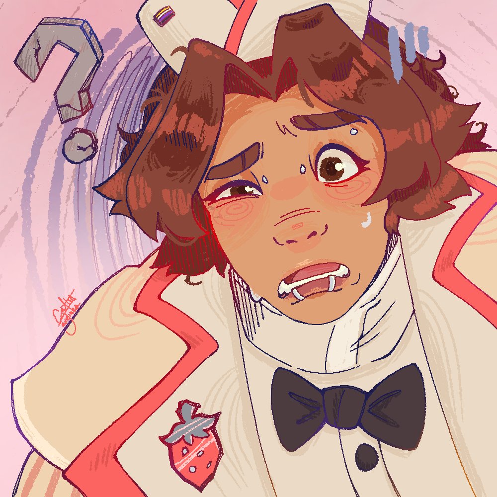 The first venture drawing I did 😛😛 it's insane how much this character has grown on me- I literally love them so much