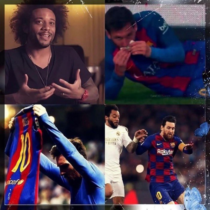 Marcelo: 🚨🚨🚨🎙🎙🎙️🎙

"I will never forget that moment as long as I live... At the start of the match, I saw Messi on the ground, his face bleeding, and everyone standing. I looked at him and said to myself: 'Is it over? Is this the Clásico we're going to win?' But I was