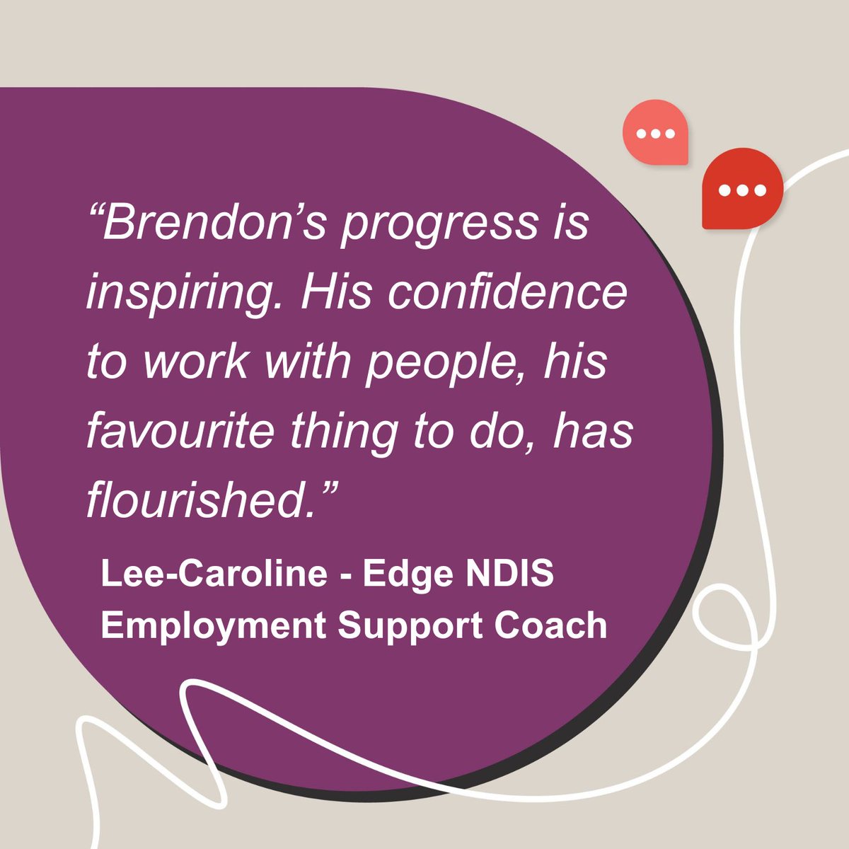 EdgeEmployment's tweet photo. Meet Brendon 👋🏼 one of our NDIS clients who is thriving thanks to the incredible support and opportunities within the Perth Hills community.

With support from the Edge team, Brendon has made huge strides through two work experience placements.

https://t.co/WfpP9tteOP
#NDISperth https://t.co/kSR7J6veTF