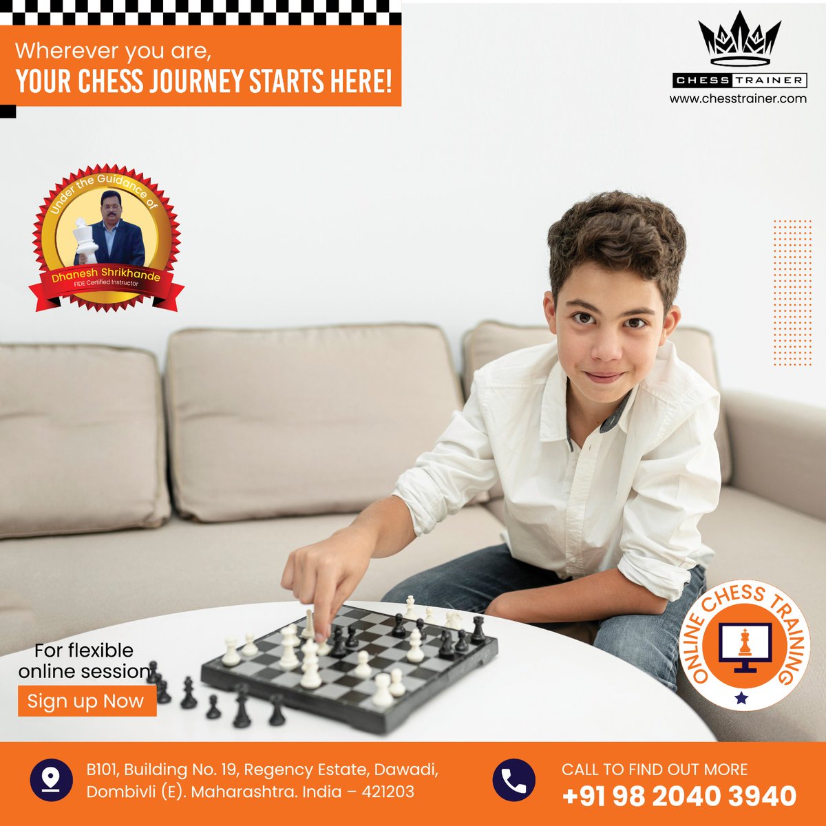 Chess_trainer91's tweet image. 🗺️ Wherever you are, your chess journey starts NOW! ♟️

#FIDEInstructor Dhanesh Shrikhande brings 30+ yrs of global coaching online – from basics to master-level strategies.

🎯 Start today: chesstrainer.com

#LearnChess #ChessTraining #Chess #OnlineChess #ChessTrainer