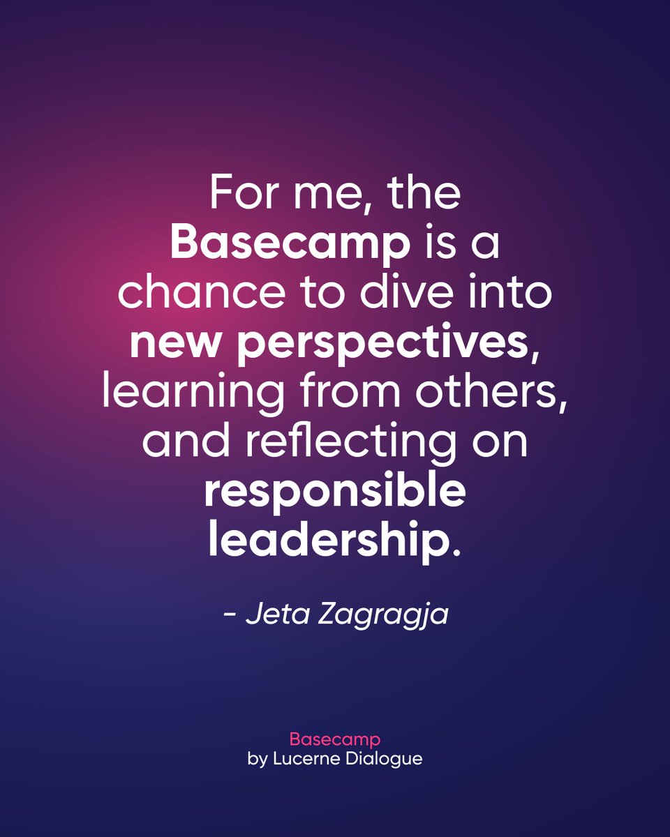These words from one of our #Basecamp 2024 participants, capture the spirit of Basecamp.

From 24 - 28 Nov 25, 45 young leaders under 45 from across Europe will come together – united by a shared commitment to democracy and responsibility.

👉🏼 Apply now: tinyurl.com/2e2bduf3
