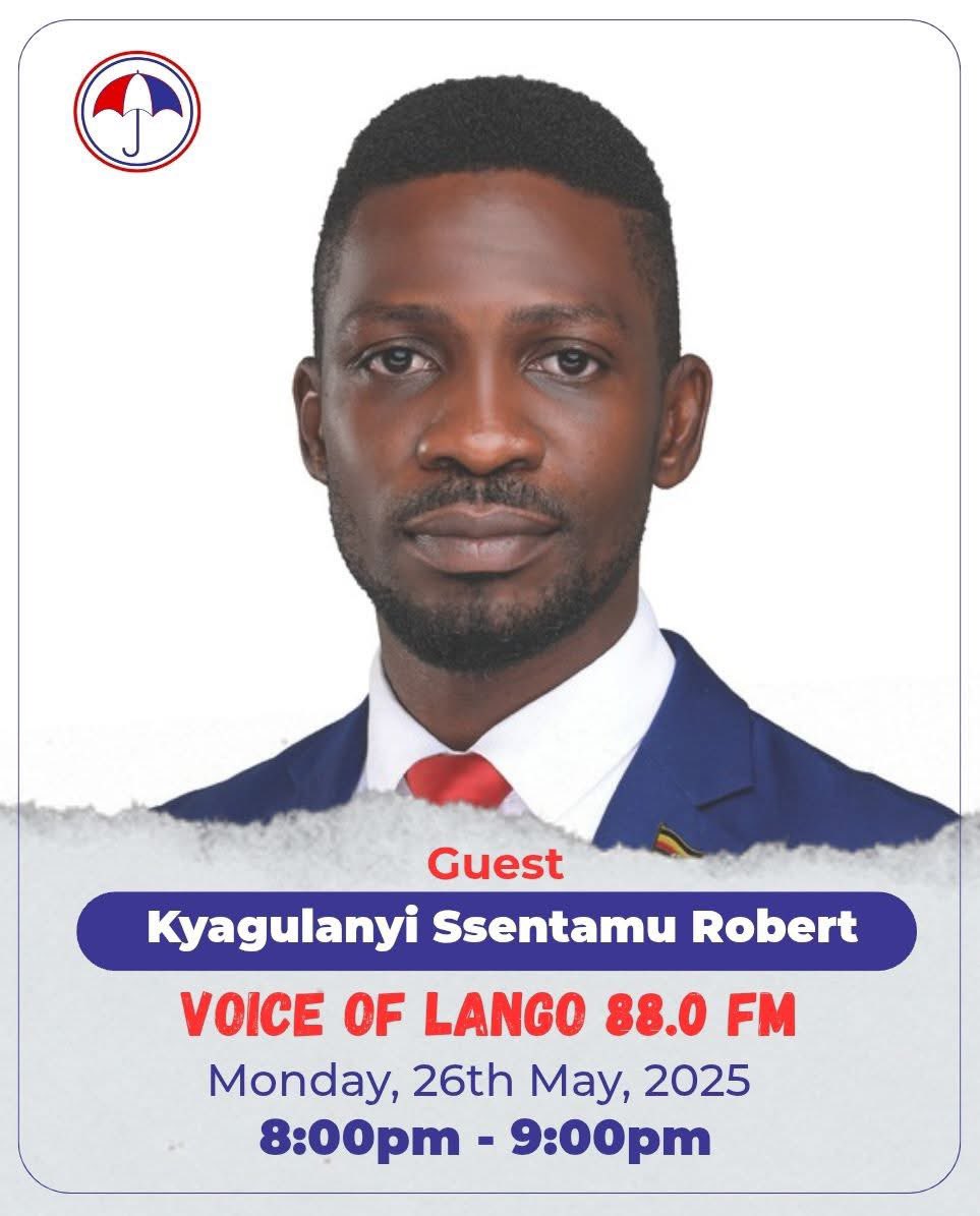 HEBobiwine's tweet photo. Tonight on Voice of Lango, 88.0FM.
#ProtestVote2026 https://t.co/azS9Is4dfF