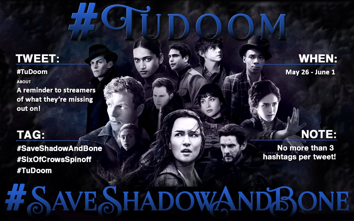 Save Shadow and Bone and Six Of Crows tweet media