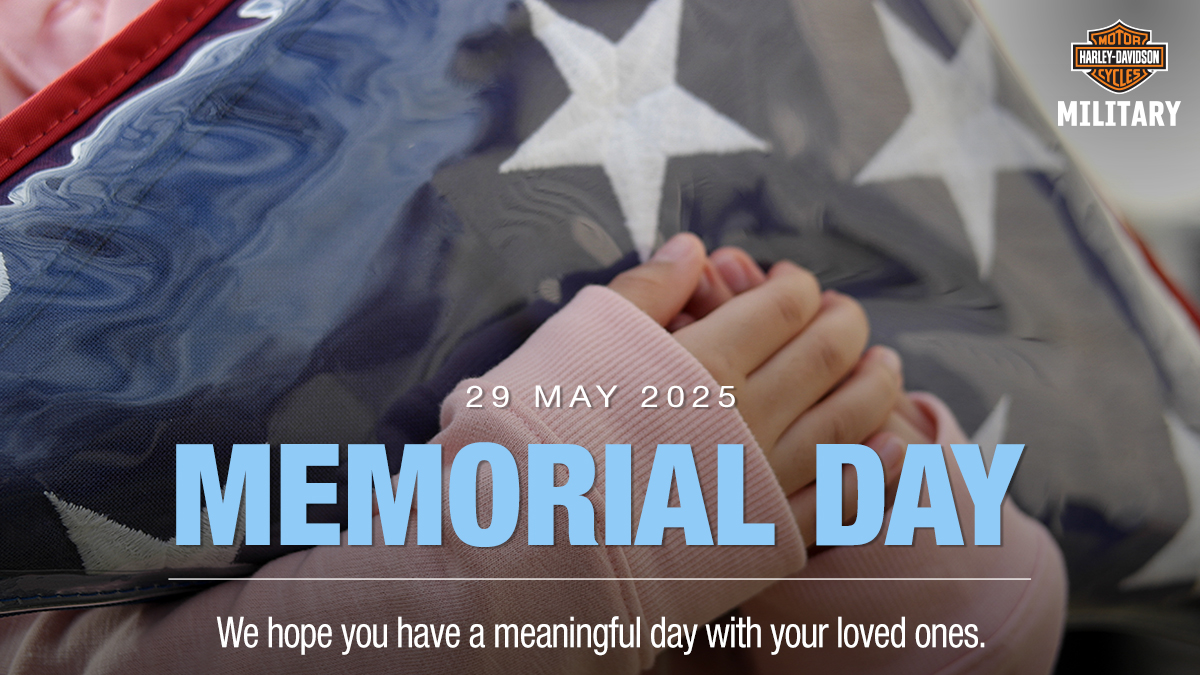 This Memorial Day, we honor the courage, dedication, and sacrifice of our fallen heroes.

From all of us at HD-Military and Military AutoSource, we remember and thank those who gave everything for our freedom.

#memorialday #honorthefallen #usmilitary #hdmilitary