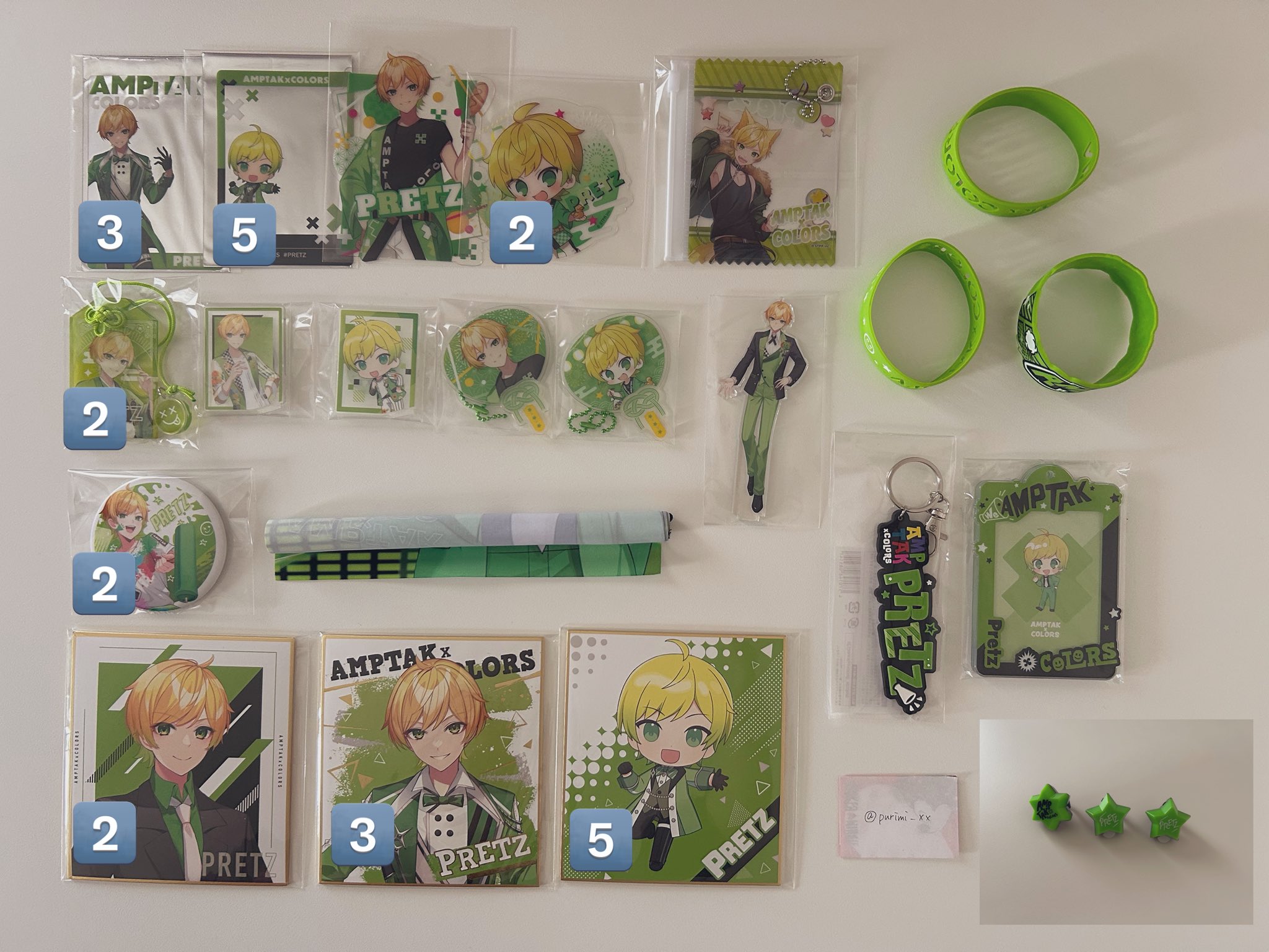 AMPTAK×COLORS アンプタッくじ C賞 D賞 AMPTAK×COLORS アンプタッくじ C賞 D賞 AMPTAKxCOLORS ColorfulxSummer