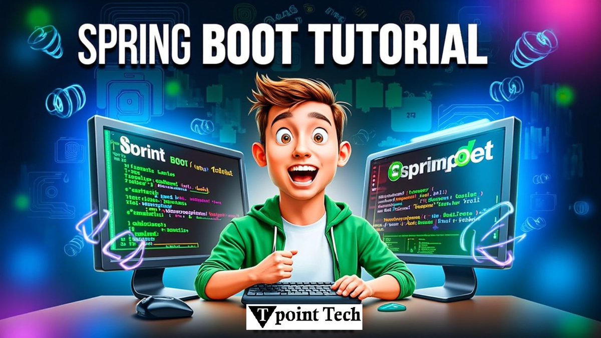tpointtechedu's tweet photo. Spring Boot Tutorial
Master Spring Boot with this comprehensive tutorial designed for beginners and experienced developers alike. 
Contact Information:
-  Address : G-13, 2nd Floor, Sec-3, Noida, UP, 201301, India
- Mobile: +91-9599086977
- Email: hr@tpointtech.com https://t.co/8PCbq9ZRls