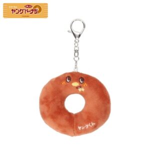 【セット販売】しまむら　ヤングドーナツ　エコバッグ　靴下　キーホルダー　クリップ しまむら『ヤングドーナツ』コラボ！ポーチ付きショッピングバッグ