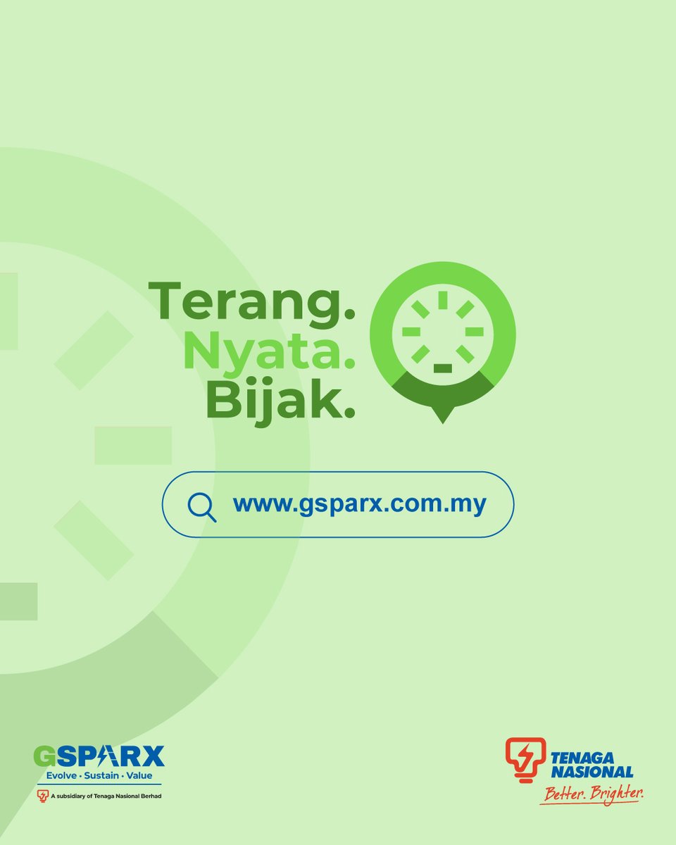 Tak perlu tunggu lagi, ini masa terbaik untuk mula jana tenaga sendiri dengan panel solar. Setiap tindakan anda memainkan peranan penting dalam  melindungi alam sekitar untuk generasi akan datang. Layari gsparx.com.my

#TerangNyataBijak