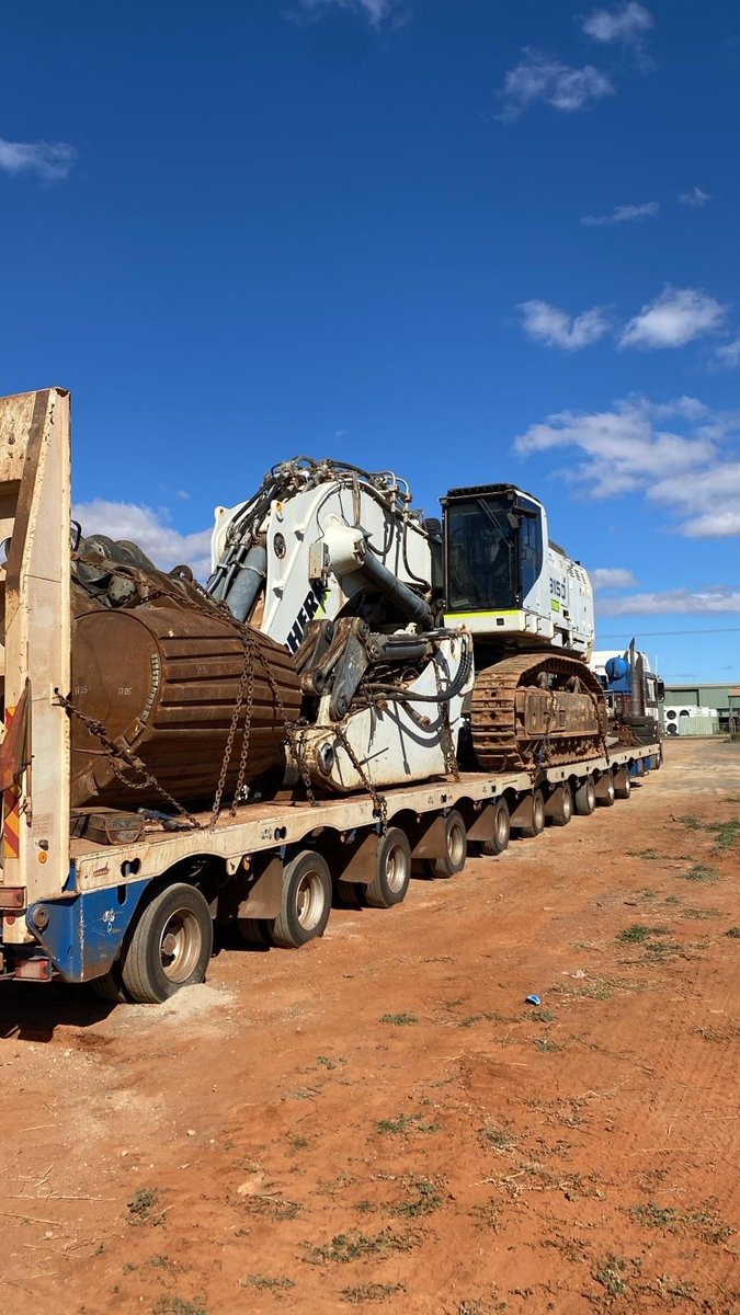 Over the weekend, equipment rolled in as we gear up to commence mining at the Devon Gold Mine. #MatsaResources #MAT $Mat.ax #goldmining #gold #ASX