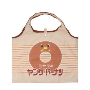 【セット販売】しまむら　ヤングドーナツ　エコバッグ　靴下　キーホルダー　クリップ しまむら『ヤングドーナツ』コラボ！ポーチ付きショッピングバッグ