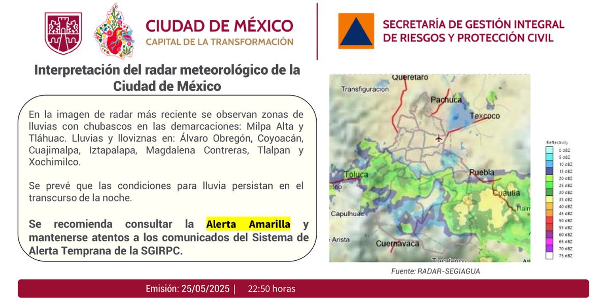 Secretaría de Gestión Integral de Riesgos y PC (@sgirpc_cdmx) on Twitter photo Se observan zonas de #lluvias con #chubascos en: <a href="/GobMilpaAlta/">Alcaldía Milpa Alta</a> y <a href="/TlahuacRenace/">Alcaldía Tláhuac</a>. #Lluvias y lloviznas en: <a href="/AlcaldiaAO/">Alcaldía Álvaro Obregón</a>, <a href="/Alcaldia_Coy/">Alcaldía de Coyoacán</a>, <a href="/cuajimalpa_gob/">Alcaldía Cuajimalpa</a>, <a href="/Alc_Iztapalapa/">Alcaldía Iztapalapa</a>, <a href="/ALaMagdalenaC/">Alcaldía La Magdalena Contreras</a>, <a href="/TlalpanAl/">Alcaldía Tlalpan</a> y <a href="/XochimilcoAl/">Alcaldía Xochimilco</a>. Mantente informado. #PronósticoDelTiempo Se observan zonas de #lluvias con #chubascos en: <a href="/GobMilpaAlta/">Alcaldía Milpa Alta</a> y <a href="/TlahuacRenace/">Alcaldía Tláhuac</a>. #Lluvias y lloviznas en: <a href="/AlcaldiaAO/">Alcaldía Álvaro Obregón</a>, <a href="/Alcaldia_Coy/">Alcaldía de Coyoacán</a>, <a href="/cuajimalpa_gob/">Alcaldía Cuajimalpa</a>, <a href="/Alc_Iztapalapa/">Alcaldía Iztapalapa</a>, <a href="/ALaMagdalenaC/">Alcaldía La Magdalena Contreras</a>, <a href="/TlalpanAl/">Alcaldía Tlalpan</a> y <a href="/XochimilcoAl/">Alcaldía Xochimilco</a>. Mantente informado. #PronósticoDelTiempo