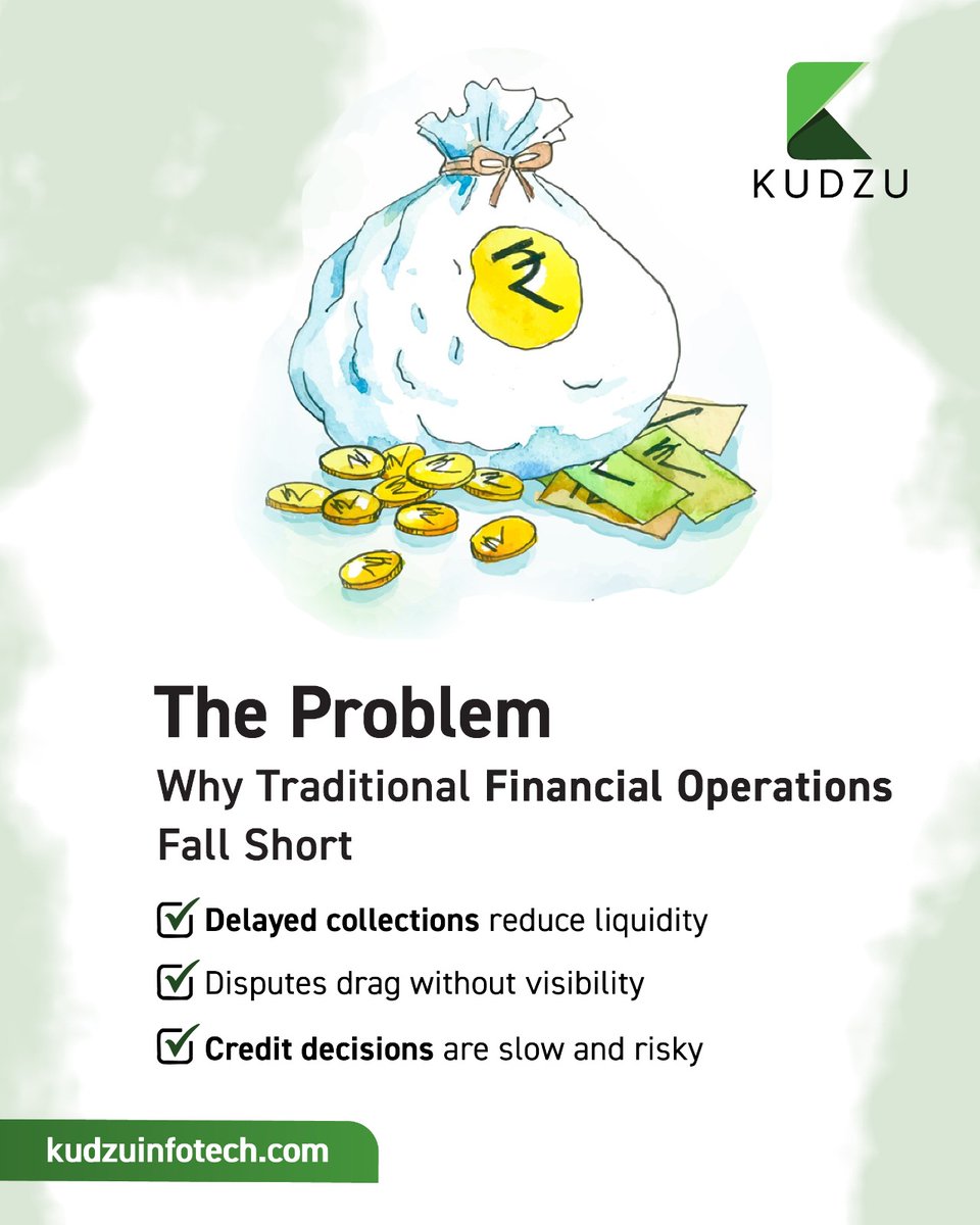 kudzu_infotech's tweet photo. Discover how KUDZU can assist in implementing and optimizing SAP FSCM to unlock smarter, faster financial decision-making.
#SmartFinance #SAPFSCM #FinancialClarity #FutureReadyFinance https://t.co/Xw25eDIagV