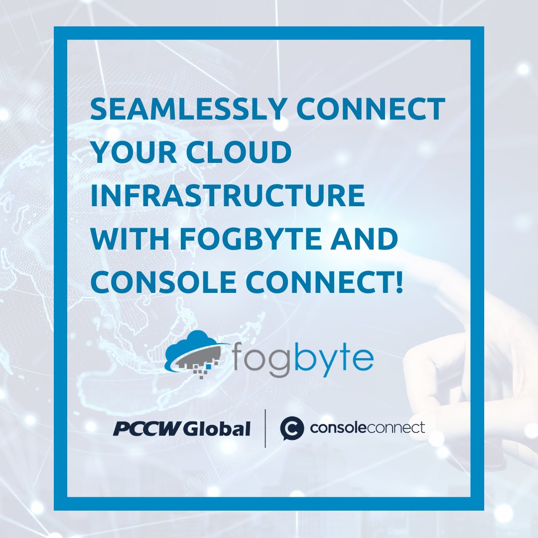 fogbyte's tweet photo. We’re excited to announce our partnership with @ConsoleConnect!

This exciting collaboration strengthens our mission to help clients connect their digital infrastructure seamlessly across the cloud ecosystem. https://t.co/lE7uagbwQE