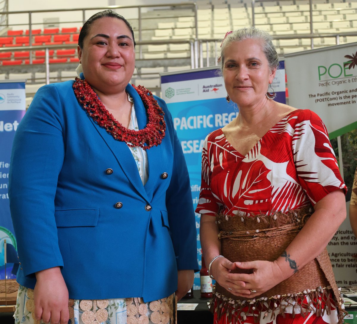 spc_cps's tweet photo. 🌿 #PWAF2025 Launched in Tonga! 🇹🇴
HRH Princess Sinaitakala Tukuʻaho officially opened the 4th Pacific Week of Agriculture &amp; Forestry today, touring vibrant displays with #SPC’s Karen Mapusua.
Transforming Agriculture and Forestry https://t.co/sIvzcU2aJe