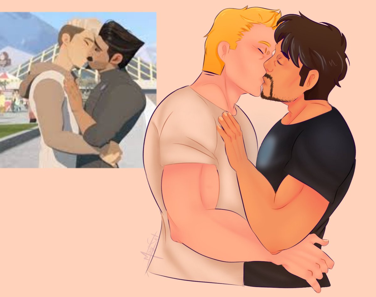 Remake! ⚡♥️💙

26/4/25/////////// 1/4/24

#stony #stevetony #tonysteve #ironcap