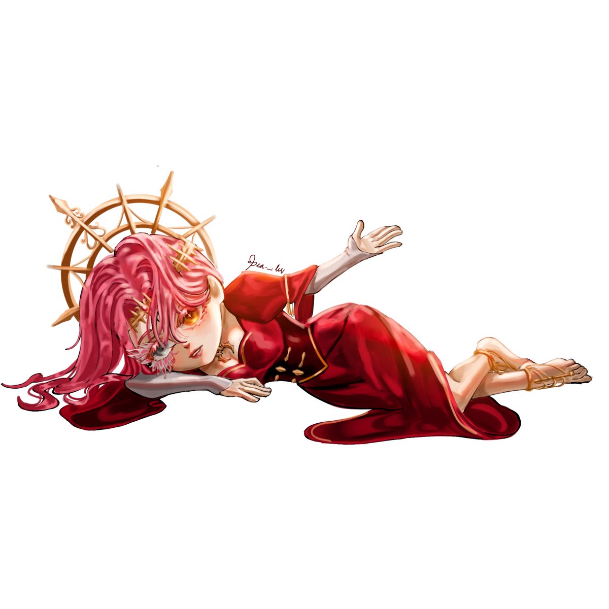 Semangat senin moots!
First time bikin versi chibi oc ku 🤏🏻

Also I'm updating my taglist, ada yang maw tukeran/di add for future posts?