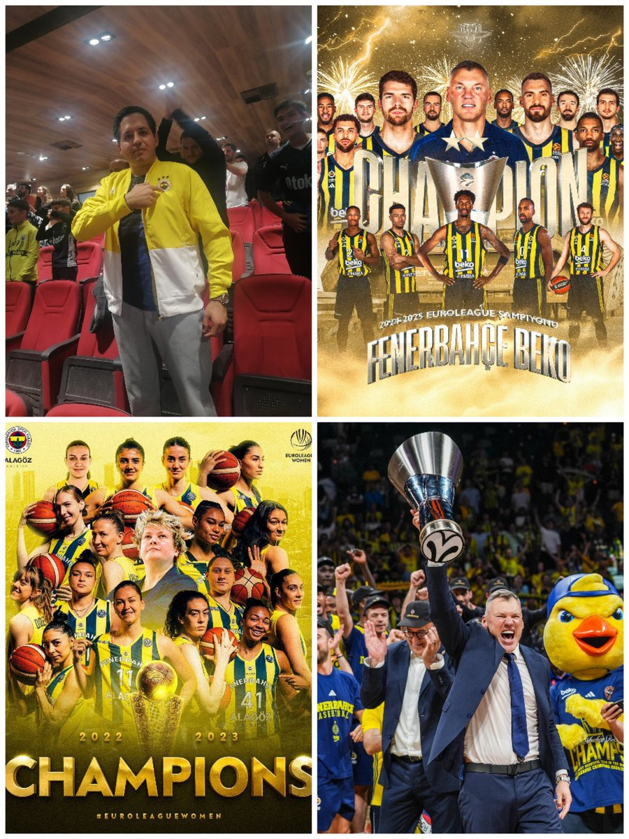 Sarı miras, dünyanın en güzel takımı. Tarih tekerrürden ibaret. Türk basketbolunun lokomotifi
#EuroLeagueŞampiyonu
<a href="/FBBasketbol/">Fenerbahçe Beko</a>