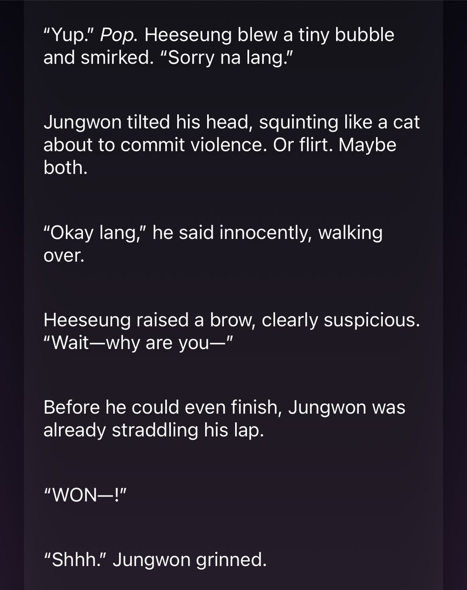 wonfics_'s tweet photo. #heewon au wherein….🫣 https://t.co/4T7ai9jSkN