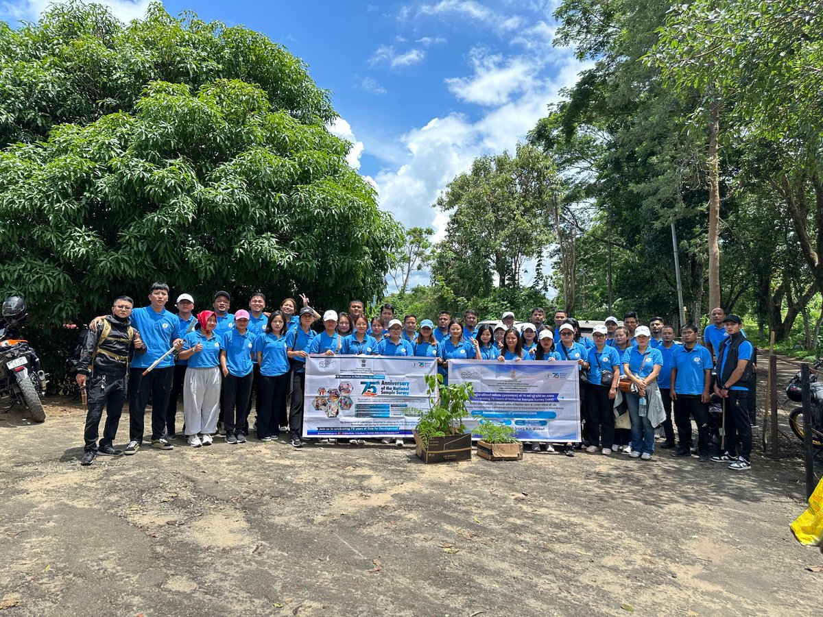 nssofodaizawl's tweet photo. Plantation drive of RO Aizawl on 23.05.2025 https://t.co/W7p0fdyZck