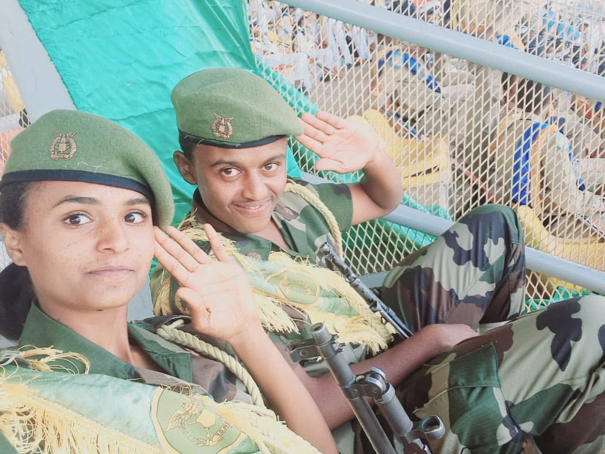 Tabaselam84's tweet photo. The #Eritrean future generations, known as the #Warsay #ዋርሳይ #Mendelay #መንደላይ, are young people who have undergone comprehensive training at #Sawa combining military, academic, and vocational preparation to build and defend the nation #Eritrea.
   🇪🇷🌿💚🕊❤️🫡❤️🕊💙🌿🇪🇷 https://t.co/smo1ljLNvr