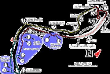 ronanx7_'s tweet photo. Genuinely question, if they removed the chicane at turns 10 and 11 and turned the tunnel into a long ass straight all the way to Tabac and made it a DRS zone that would give an overtaking spot, and make it all better no? https://t.co/bqxwWLMqfa