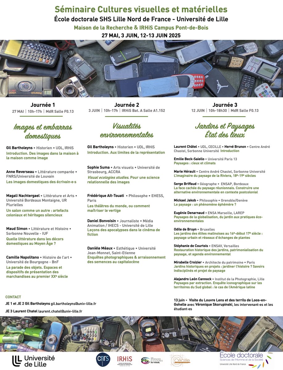 Rendez-vous demain à l'université de Lille pour parler de la littérature dans les décors domestiques du Moyen Âge.