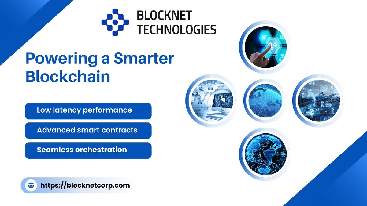 BlockNetCorp's tweet image. Powering DePIN from the Core

BlockNet is the high-performance backbone of the MeshChain ecosystem—designed to support distributed compute and AI at scale.
Built for DePIN, AI, and blockchain orchestration.

Powers fast, scalable compute.

🌐 Explore BlockNet today!