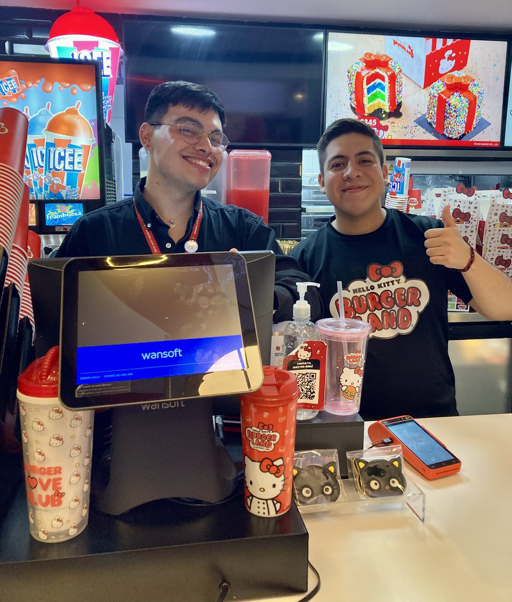 ハローキティ バーガーランド。 まったく興味がないが、メキシコにある