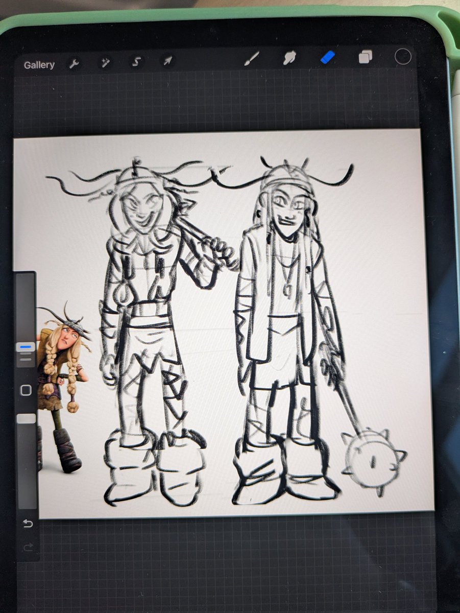 flowyocean's tweet image. Muhihihihi wip 😈😈
.
#RuffandTuff #Ruffnut #Tuffnut #HTTYD #fanart