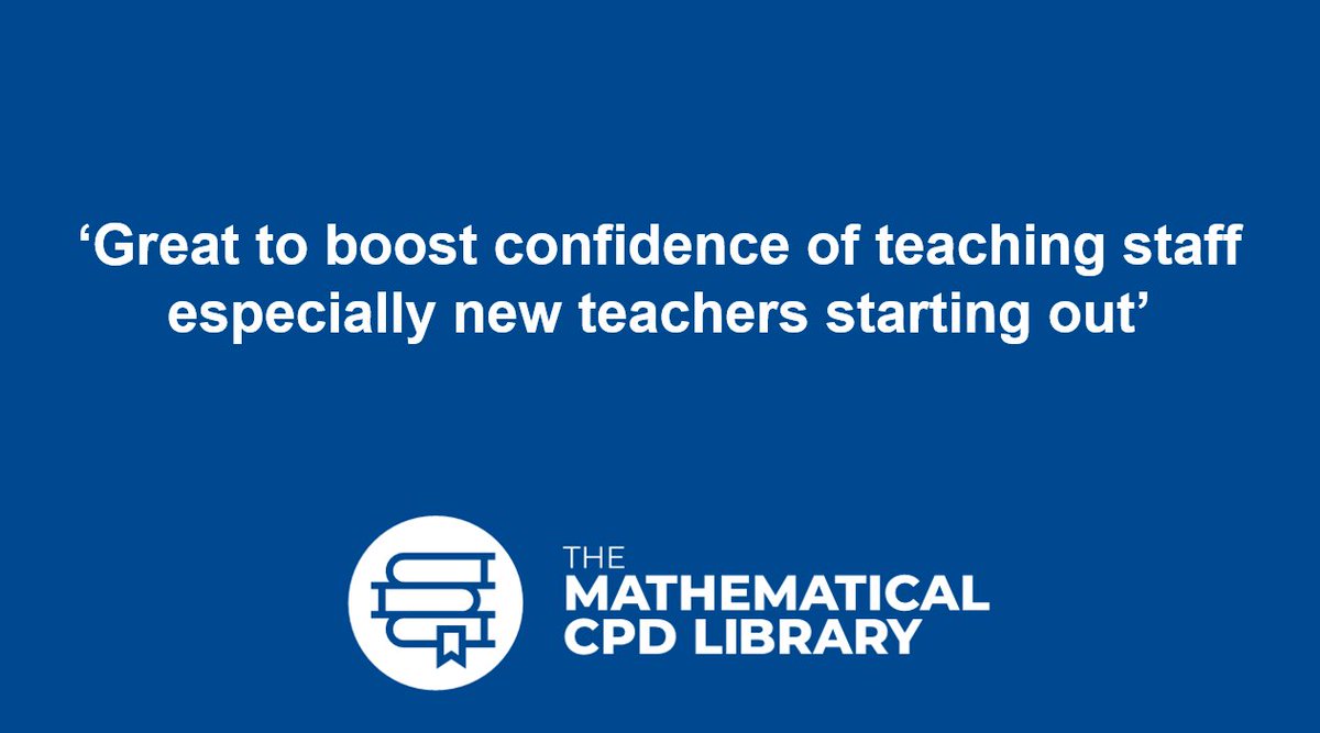 MathCPDLibrary's tweet image. Did you know only 3% of the primary workforce hold a maths degree? We're here to help fill the confidence gap.
Find out more here:
committees.parliament.uk/writtenevidenc…