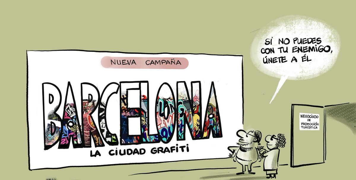Barcelona, ciudad grafiti. Publicado en ⁦<a href="/LaVanguardia/">La Vanguardia</a>⁩