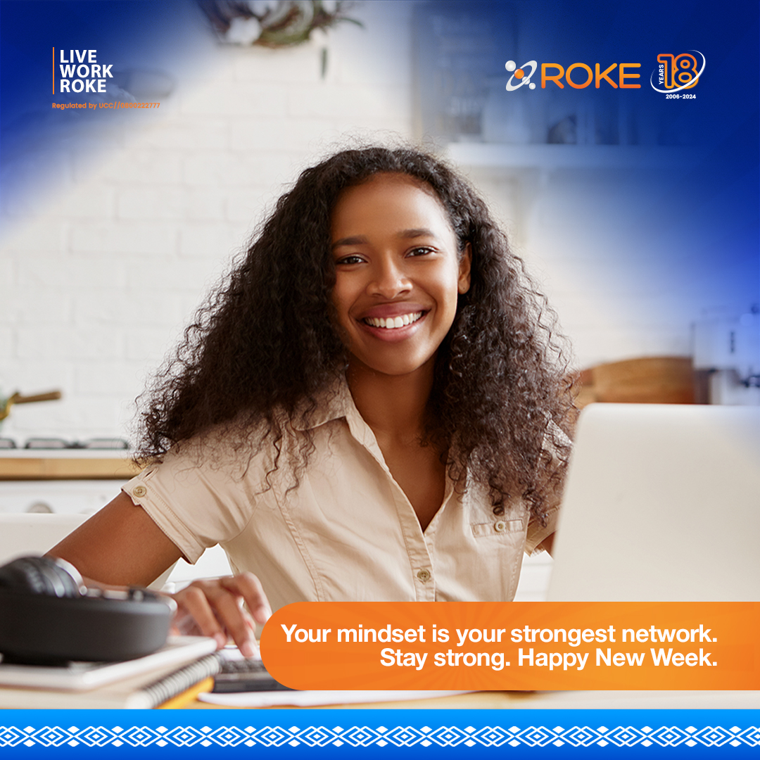 roketelkomug's tweet photo. Your mindset is your strongest network. 

Start your week with power, purpose, and positivity. 💪✨

#HappyNewWeek #LiveTheRokeLife #RokeAt18 https://t.co/sInbtQb7XT