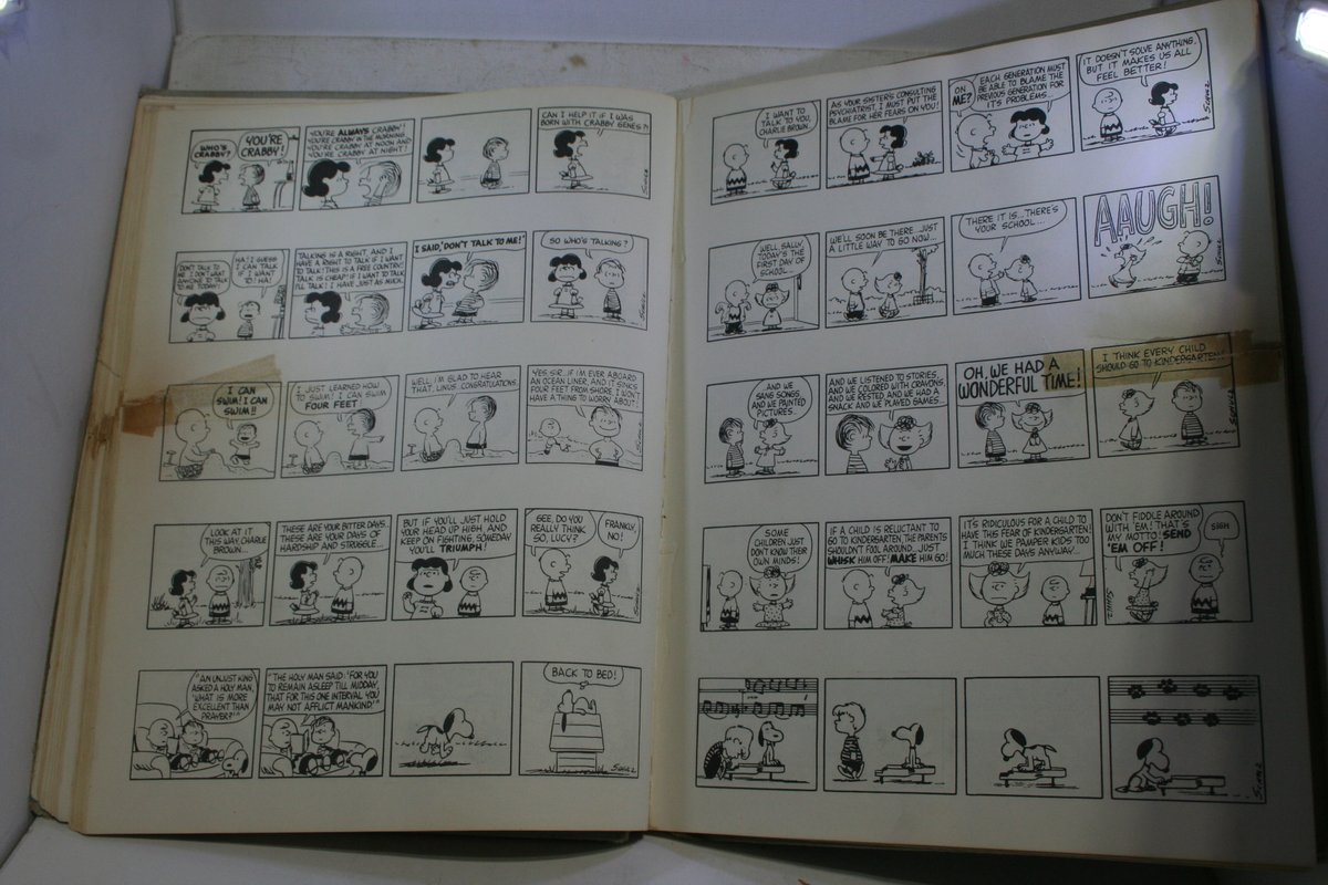 kuanmen's tweet photo. Peanuts Treasury 1968 https://t.co/fRNnSkegkU