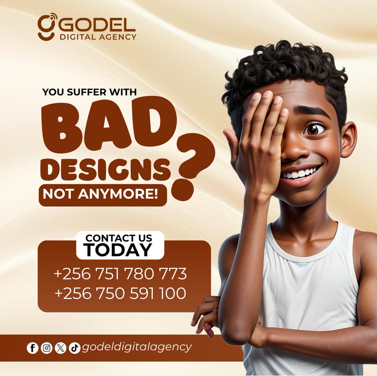 Let's Elevate💫 your BRAND with Designs that suit your Clientele and Market Base.

Checkout🧐 our Designs to satisfy your Visual 👀 Impression...👇🏽

WhatsApp Link🔗: whatsapp.com/channel/0029Vb…