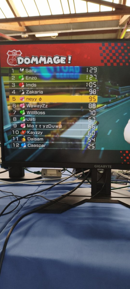 Quarts de finale du KOF, lose en demi. Fier du parcours en tant que touriste MAIS encore plus fier de l'upset en 2v2 avec Daphné c'était fou.
Week-end trop cool passé avec des gens que j'apprécie beaucoup 🌷