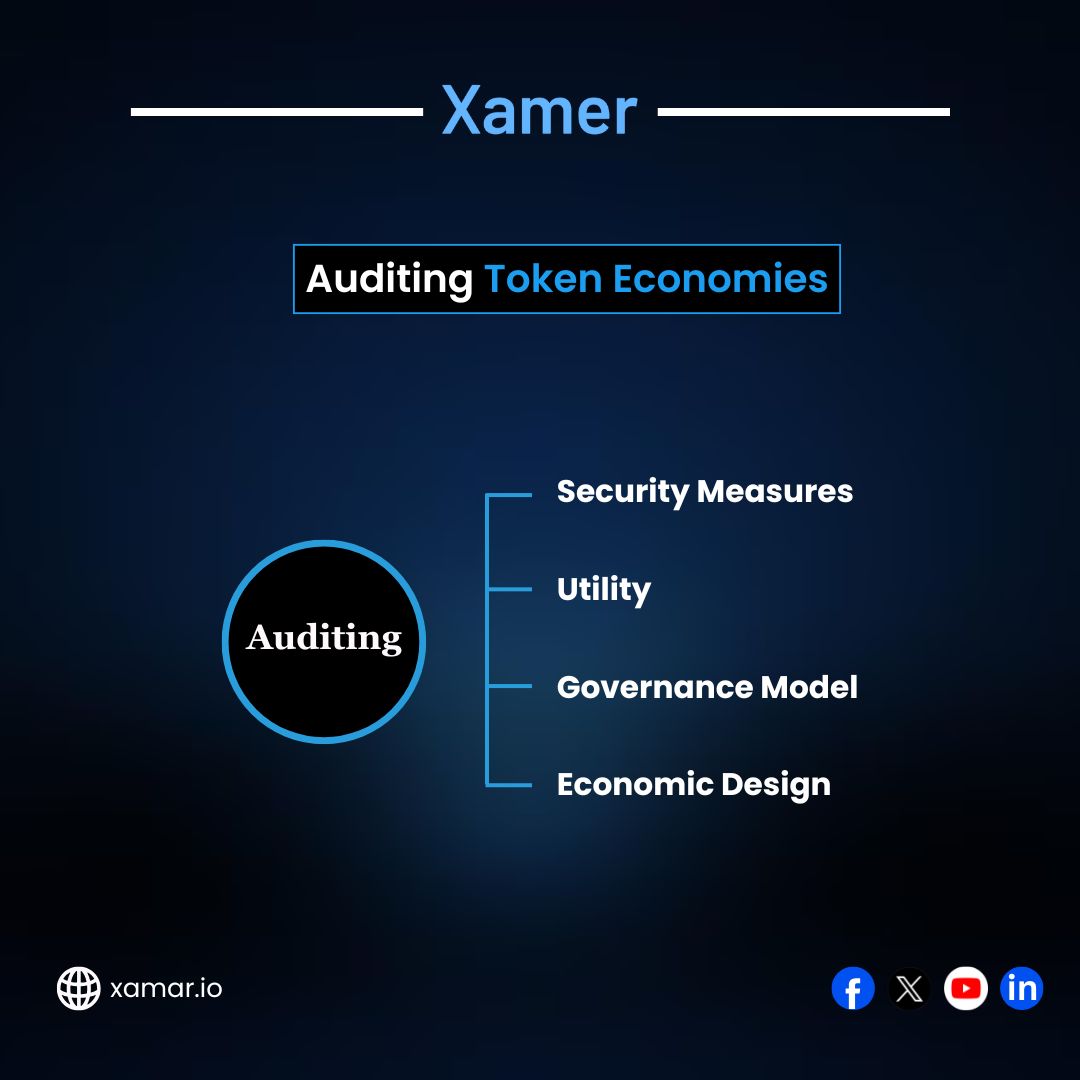 🔍 Xamer Tokenomics Audits ensure your #crypto project #token economy is fair, sustainable, and transparent 📊🔗. Boost trust, align #goals, and build long-term success in the #blockchain world! 🚀 #tokenomics