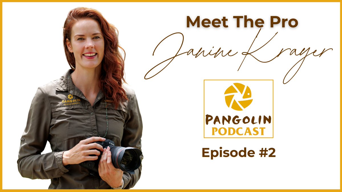 Our second Pangolin Podcast! Meet The Pro: youtu.be/OvtZGDVU43E?si… 

In our second episode of the Pangolin Podcast, Toby chats with Janine Krayer, a professional wildlife photographer and long-time Pangolin Photo Host based in The Chobe, Botswana.

#pangolinphotosafaris