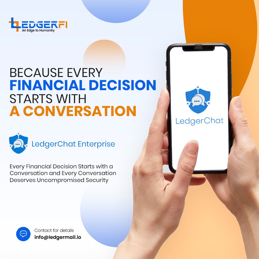 LedgerChat Enterprise brings speed, clarity, and trust to financial communication—secure, compliant, and built for high-stakes decisions.
#SecureMessaging #PrivacyFirst #Cybersecurity #DataPrivacy #FinanceTech