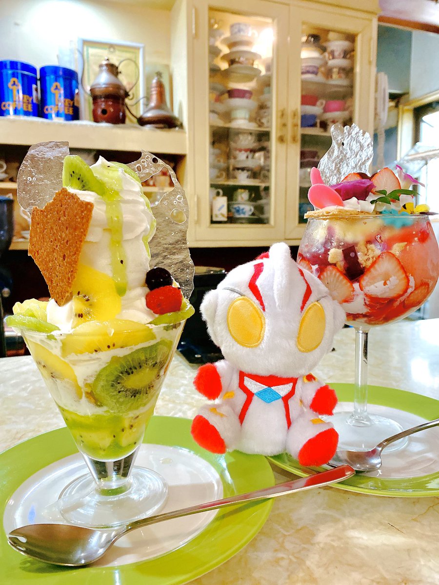 korokei8's tweet photo. パフェは良い文明🍨
 #ふわふわといっしょ https://t.co/RMWFpYGRrG