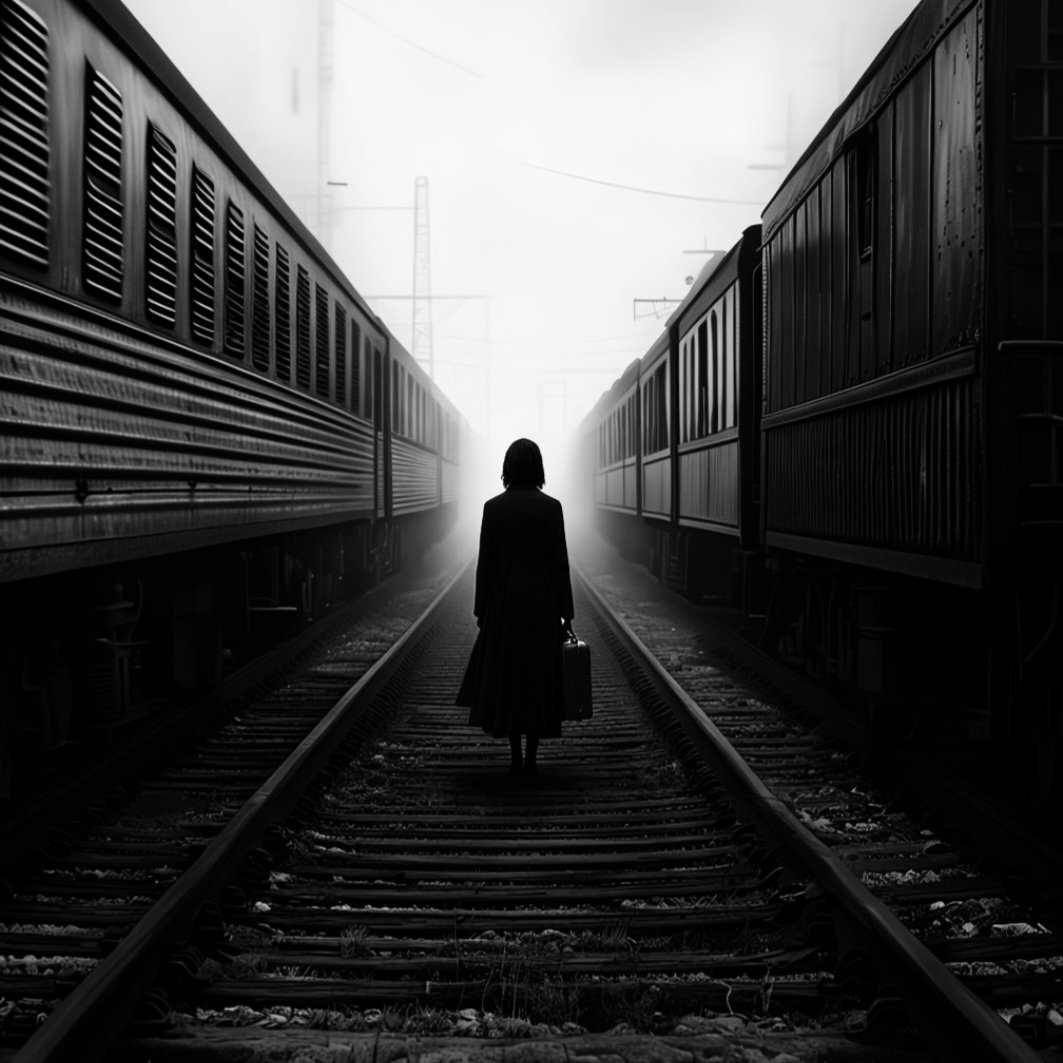 A M I N _ @RT (@amin_n_10) on Twitter photo Trains pass like shadows, indifferent to his journey, unaware of his longing. No farewell waves, no waiting gaze
In Happy Valley collection by mark <a href="/saucebook/">Mark Kelly</a>
Art : "Traveler"
1/1 25 xtz
objkt.com/tokens/KT1VHox…
#collectors #HappyValley
#ArtLovers Trains pass like shadows, indifferent to his journey, unaware of his longing. No farewell waves, no waiting gaze
In Happy Valley collection by mark <a href="/saucebook/">Mark Kelly</a>
Art : "Traveler"
1/1 25 xtz
objkt.com/tokens/KT1VHox…
#collectors #HappyValley
#ArtLovers
